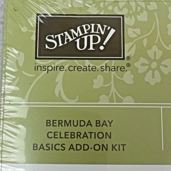 Stampin' Up! Bermuda‎ Bay Basics Add-On Kit Celebration Party Elements - Picture 4 of 6